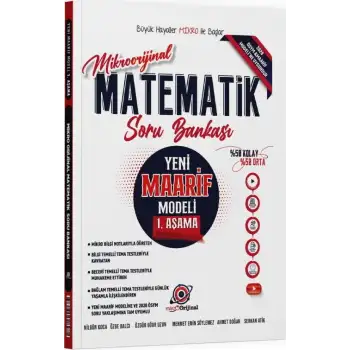 Mikroorijinal Tyt Matematik 1 İlk Aşama Maarif Model Soru Bankası 2026-27