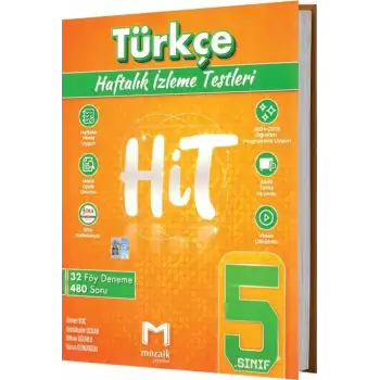 Mozaik 5.Sınıf Türkçe Hit Deneme 32 Lı 2025-26