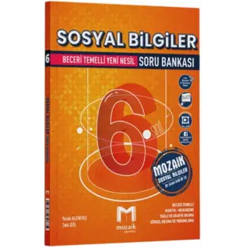 Mozaik 6.Sınıf Sosyal Bilgiler Soru Bankası 2025-26