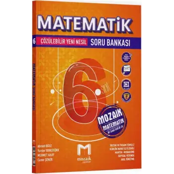 Mozaik 6.Sınıf Matematik Soru Bankası 2025-26