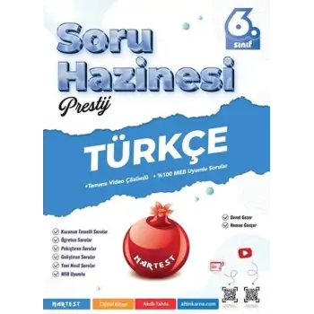Nartest 6.Sınıf Prestij Türkçe Soru Hazinesi 2025-26