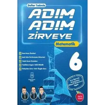 Newton 6.Sınıf Matematik Adım Adım Konu Anlatımlı Soru Bankası 2025-26