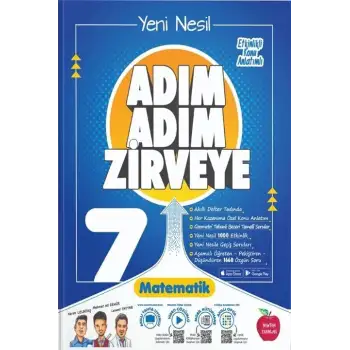 Newton 7.Sınıf Matematik Adım Adım Zirveye Soru Bankası 2025-26