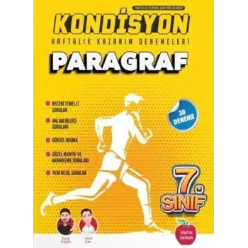 Newton 7.Sınıf Paragraf Kondisyon Haftalık Kazanım Denemeleri 2025-26