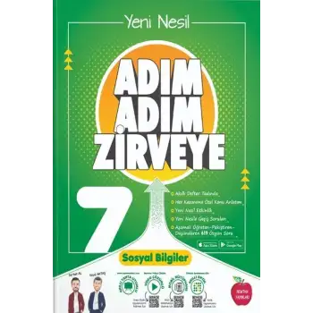 Newton 7.Sınıf Sosyal Bilgiler Adım Adım Soru Bankası 2024-25
