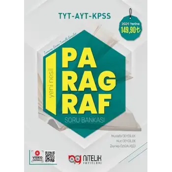 Nitelik Tyt Ayt Kpss Paragraf Soru Bankası 2024