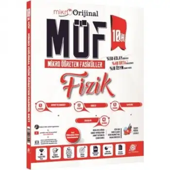 Orijinal Mikro 10.Sınıf Fizik Möf Set 2025-26