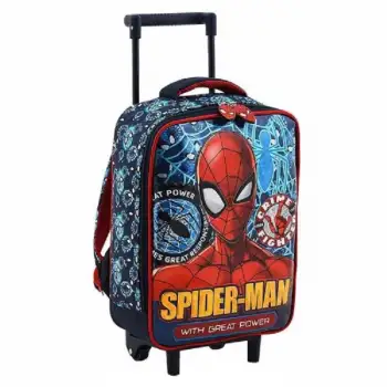 Otto Spıderman Anaokul Çantası Çekçekli Box Great 5231