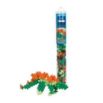 Plus-Plus Stegosaurus 100 Pcs Tube Pp-4093