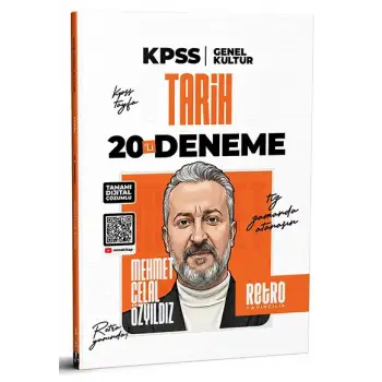 Retro Kpss Genel Kültür/Genel Yetenek Tarih 20 Li Deneme 2026