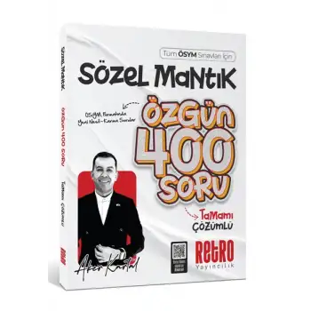 Retro Tüm Ösym Sınavları İçin Sözel Mantık Soru Bankası 2025-26