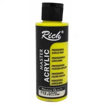 Rich Master Akrilik Boya 120cc Sarı Akr-120-112