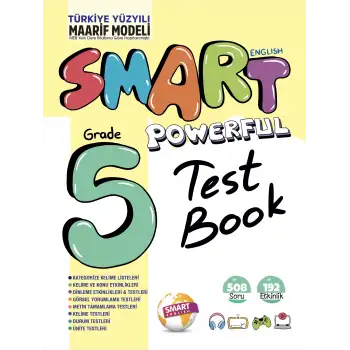 Smart Englısh 5.Sınıf Grade Powerfull Test Book 2025-26