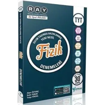 Toprak TYT Fizik RAY Konu Analizli 30 Deneme 2024-25