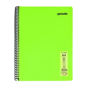 Umur Mynote Flex Neo Pp Kapak Spiralli A4 80 Yp. Çizgili Defter