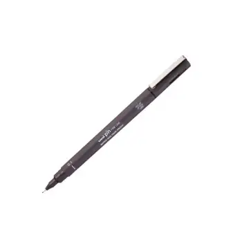Uni Pin 0.1 Fine Line Akrilik Uçlu Kalem Pın01-200 Dark Grey