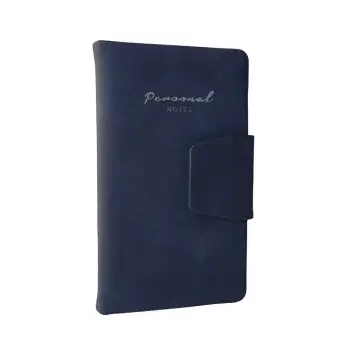 Vj Victorias Journals 9.6x16.6 Mıknatıslı Çizgili Defter Lacivert 96 Yp 124-1121