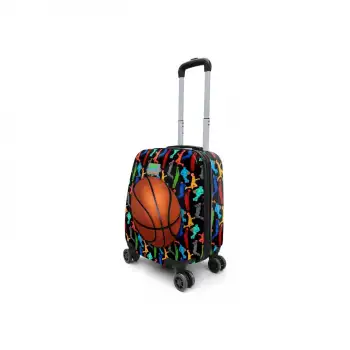 Yaygan Coral Hıgh Mini Basketbol Desenli Çekçekli Valiz 16745