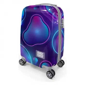 Yaygan Coral Hıgh Mini Valiz Desenli Kabin (50cm)16532