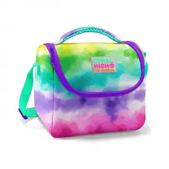 Yaygan Coral Hıgh Renkli Batik Desenli Thermo Beslenme Çantası 11739