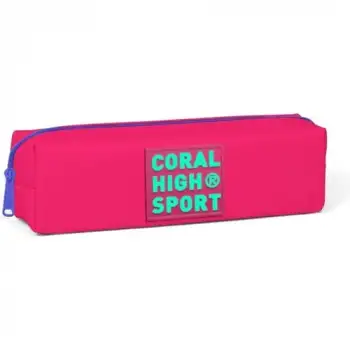 Yaygan Coral High Sport Neon Mercan Su Yeşili Kalem Çantası 22346