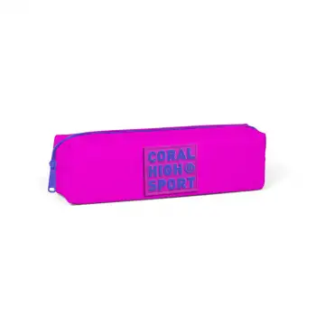 Yaygan Coral High Sport Pembe Mavi Tek Bölmeli Kalem Çantası 22345