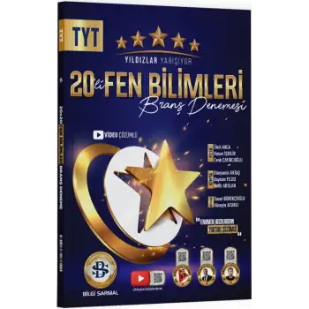 Yıldızlar Yarışıyor Tyt 20 Li Fen Bilimleri Deneme 2025-26