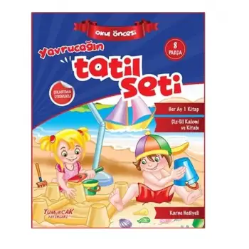 Yumurcak Yavrucağın Yaz Tatil Seti 8 Parça