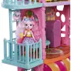 Mattel Enchantımals Şehir Evi Ve Kafe Oyun Seti Mtl-Hhc18