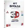 3D Ayt Biyoloji Video Destekli Defter Vdd 2024-25