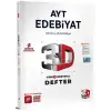 3D Ayt Edebiyat Video Destekli Defter Vdd 2025-26