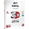 3D Ayt Kimya Video Destekli Defter 2025-26