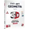 3D Tyt-Ayt Geometri Video Destekli Defter 2.Kitap 2025-26
