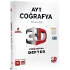 3D Ayt Coğrafya Video Destekli Defter 2025-26