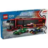 Lego City 60445 Rb20 Ve Amr24 F1 Arabalı F1 Kamyonu