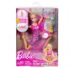Mattel Barbie Sesli ve Işıklı Duyarlı Hareketler Bebeği JJN55