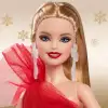 Mattel Barbie 2024 Mutlu Yıllar Bebeği Sarışın Hrm61