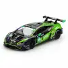 Mini Gt 1/64 Lamborghini Huracan Gt3 Evo2 Forte Racing 2024 Imsa Daytona 24 Hrs Mgt01062