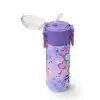 Yaygan Coral High Kids Pembe Mor Fashion Girl Desenli Pipetli ve Direkt İçim Çelik Termos 500 ml 31956