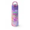 Yaygan Coral High Kids Pembe Mor Fashion Girl Desenli Pipetli ve Direkt İçim Çelik Termos 500 ml 31956