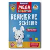 Boyama Zamanı Etkinlikli Mega Boyama Renkler Şekiller