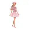 Ceren Barbie Filmi Pembe Berelii Barbie Bebek Mtl-Jbj53