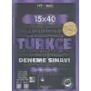 Edebiyatsokağı Tyt Msü 15*40 Deneme Türkçe 2024-25