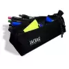 JacBag Kalemlik Dual Prime-Çift Bölmeli Üçgen Siyah Jac-02