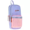 Kaukko Bright Junıor Bag Kalem Çantası Taşlı Floral Mavi  K2468
