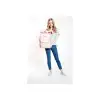 Kaukko Soft Floral Sırt Çantası Somon K1489