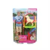 Mattel Barbie Ken Ve Meslekleri Oyun Seti Mtl-Gjm34
