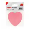 Noki Yapışkanlı Not Kağıt 75x75 Kalp 250 Yp 12356