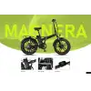 Ümitbisiklet Mosso Magnera E-Bike 7Spd Hyd-Mat Antrasit 2015 ( 36V13AH )