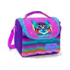 Yaygan Coral High Kids Mor Pembe Kedi Desenli Thermo Beslenme Çantası 11859